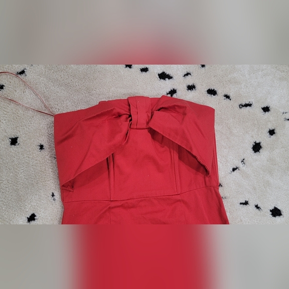 H&M Vibrant Red Dress - Picture 3 of 6